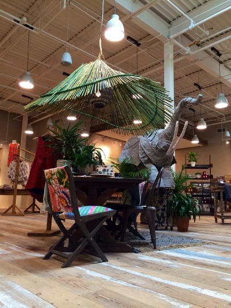 Bamboo Canopy Origami Elephant