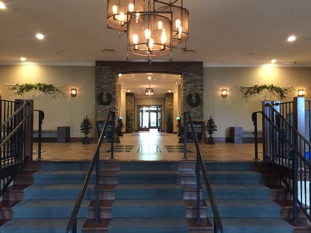 Hotel Lobby Entrance