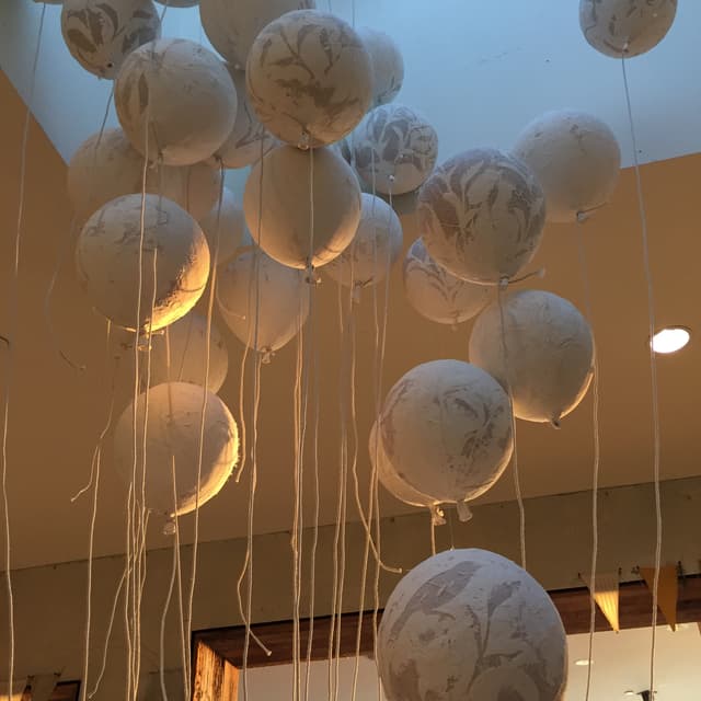 Plaster Balloon Installation