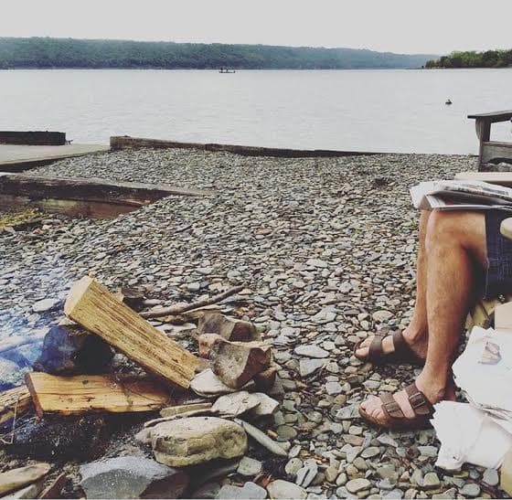 Cayuga Lake Rocky Shore