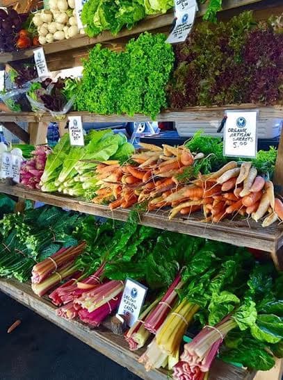 Fresh Produce Market Display
