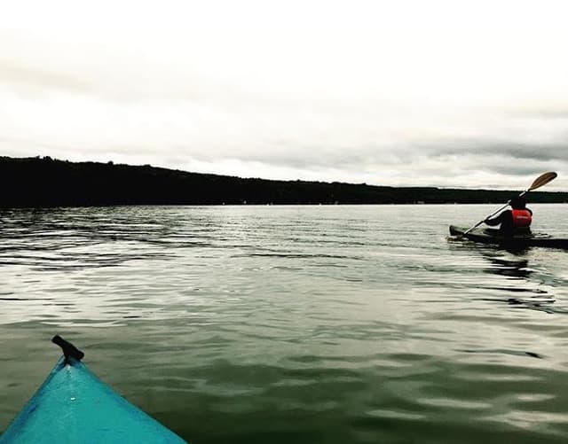 Kayaking Finger Lakes Water