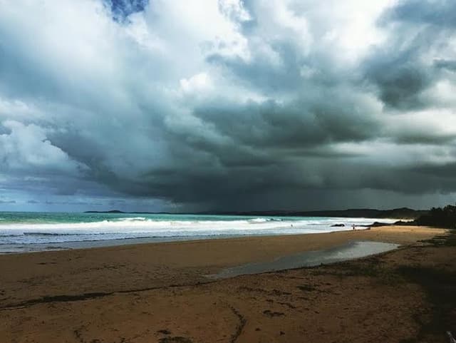 Storm Clouds Luquillo Beach