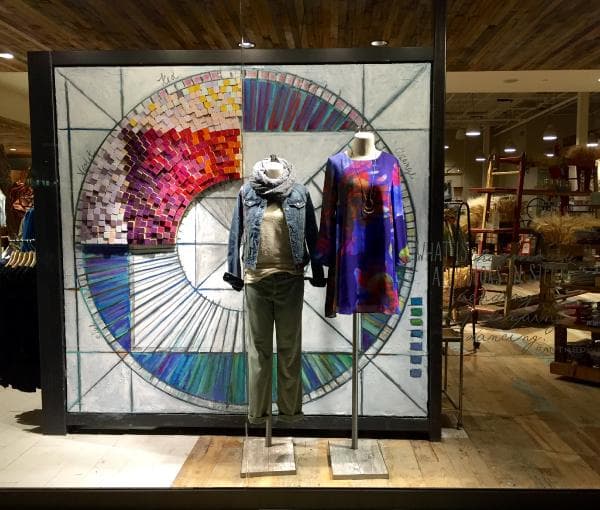 Color Wheel Retail Display