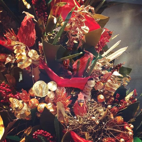 Holiday Wreath Detail