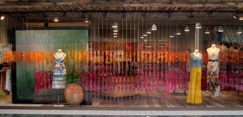 Retail Window Art Installation